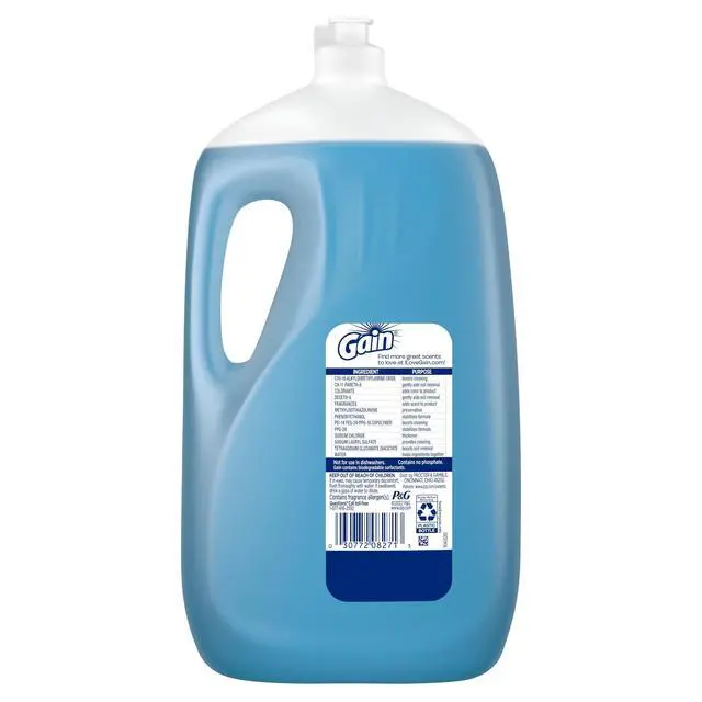 Alt view image 6 of 7 - Gain 90 fl oz Ultra Dish Washing Liquid, Honey Berry Hula Fragrance, High Grease Cleaning Power