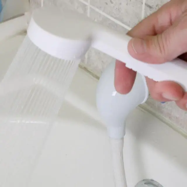Alt view image 5 of 7 - Danco 10086 Tub Spout Handheld Sprayer, ToolFree Portable Shower Attachment With Adjustable Metal Clamp, 2.2GPM