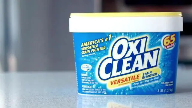 Alt view image 4 of 7 - OxiClean 1.77lb MultiUse OxygenBased Stain Remover Powder, Laundry Booster and MultiSurface Household Cleaning Powder