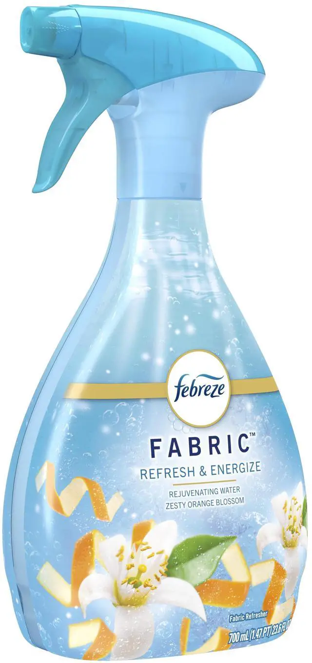 Main image of Febreze 23.6oz Fabric OdorRemoving Spray, Zesty Orange Blossom Fragrance, Refreshes Couches, Pillows, Gym Bags and Stuffed Items