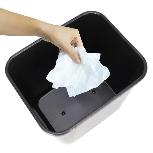 Alt view image 7 of 7 - Mainstays 2Pack 3Gal Compact OpenTop Garbage Bin, Lightweight Polypropylene Trash Container with EasytoWipe Smooth Surface