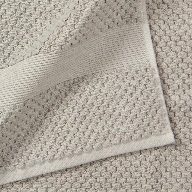 Alt view image 2 of 5 - Better Homes & Gardens Soft Silver Popcorn Texture Hand Towel, Pureloft® Technology, ExtraAbsorbent Fluffy CottonViscose Blend Bath Hand Towel