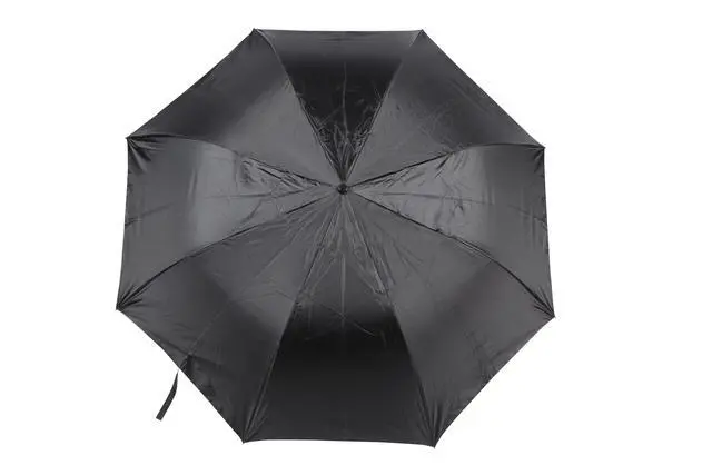 Alt view image 4 of 7 - Ozark Trail Chair Umbrella with Universal Clamp, Black, UPF 50 Silver Coating, Flexible Shaft for Adjustable Shade, 42"×42"×31", AdultUse Outdoor ClipOn Shade