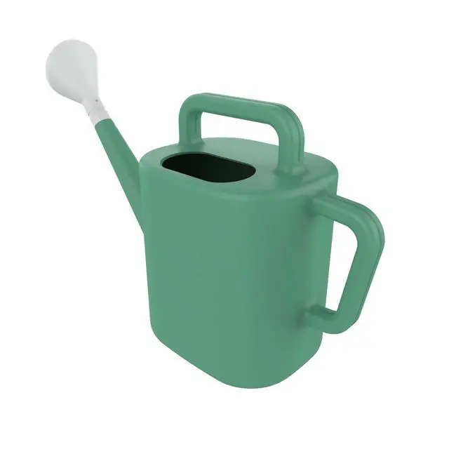 Alt view image 4 of 6 - Expert Gardener 2Gallon Resin Watering Can, Green Lily, Removable Nozzle, UVFadeResistant for Outdoor & Indoor Plant Care