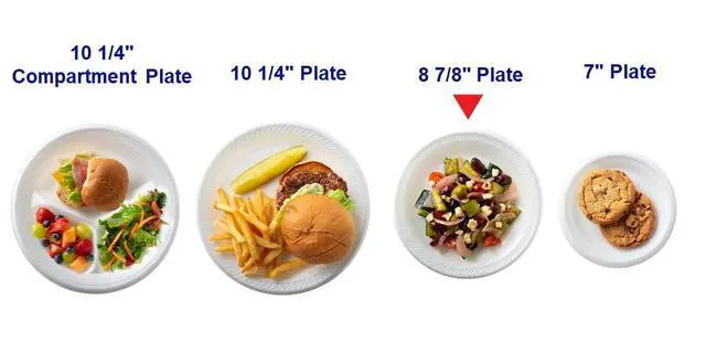Alt view image 3 of 7 - Great Value 150Pack 9" Round White Foam Plates, SoakProof LeakResistant Disposable Tableware for Messy and Moist Foods