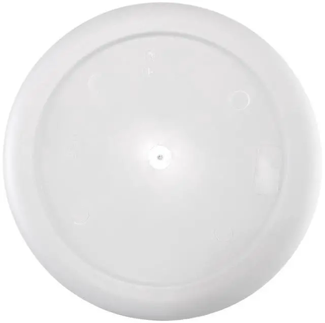 Alt view image 2 of 7 - Mainstays Flexible Round White Plastic Laundry Hamper, Lightweight Clothes Storage Basket With BuiltIn Carrying Handles