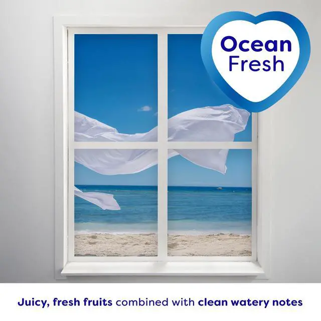 Alt view image 4 of 6 - Suavitel Refresher Fabric Rinse, 4X Odor Action, Ocean Fresh Scent, 25.5floz, LowpH Laundry Additive for MultiFabric Freshness