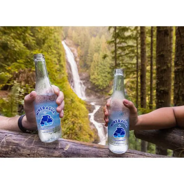 Alt view image 5 of 5 - Jarritos Mineragua Sparkling Water, 12.5 fl oz Glass Bottle, 12 Pack
