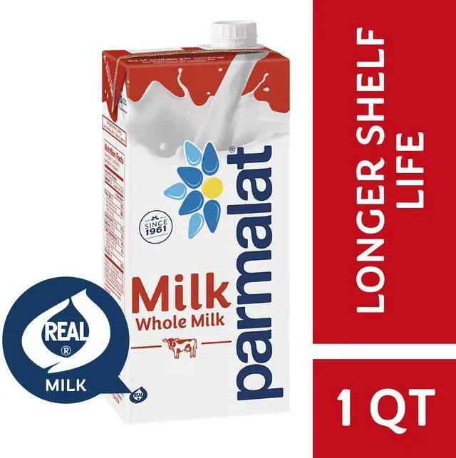 Alt view image 2 of 7 - (4 pack) Parmalat Whole Milk, 32 fl oz (Shelf-Stable)