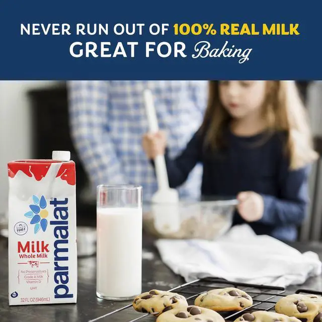 Alt view image 6 of 7 - (4 pack) Parmalat Whole Milk, 32 fl oz (Shelf-Stable)