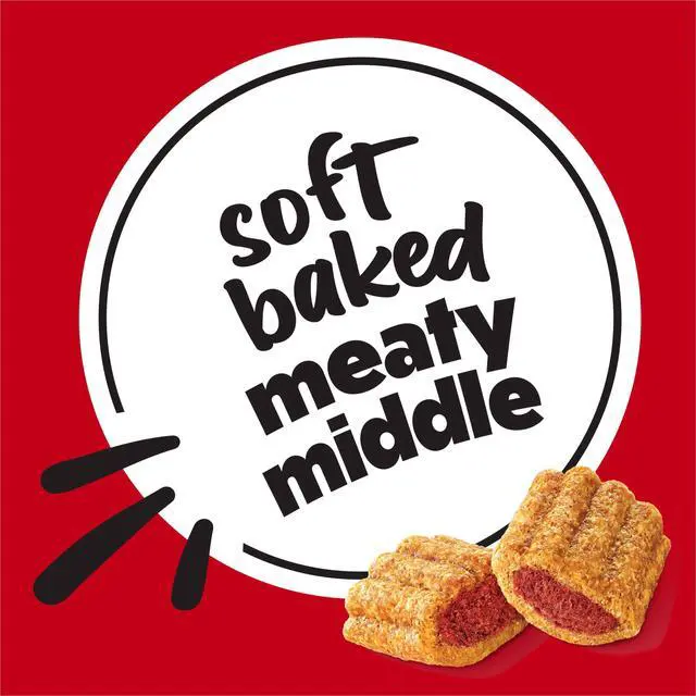 Alt view image 6 of 6 - Purina Beneful Baked Delights Hugs with Real Beef and Cheese Oven Baked Dog Treats, 19.5 oz Pouch