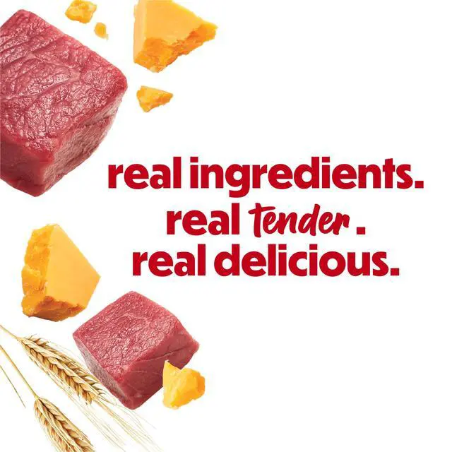 Alt view image 5 of 6 - Purina Beneful Baked Delights Hugs with Real Beef and Cheese Oven Baked Dog Treats, 19.5 oz Pouch