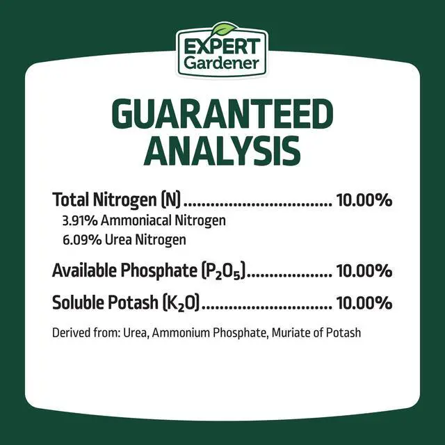 Alt view image 6 of 7 - Expert Gardener All Purpose Plant Fertilizer, 10-10-10, 40 lb Bag