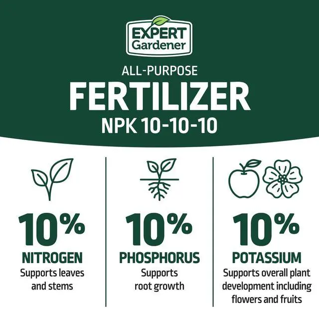 Alt view image 2 of 7 - Expert Gardener All Purpose Plant Fertilizer, 10-10-10, 40 lb Bag
