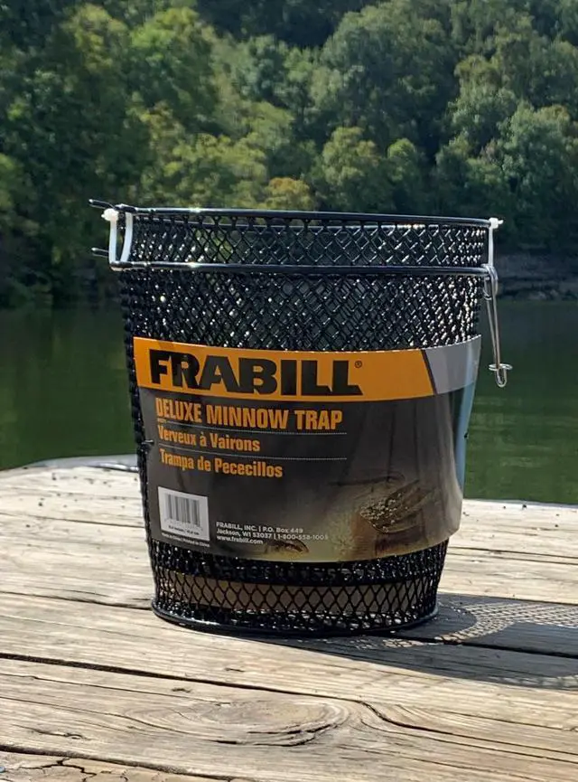 Alt view image 3 of 6 - Frabill Torpedo Minnow Trap, Mesh, Black