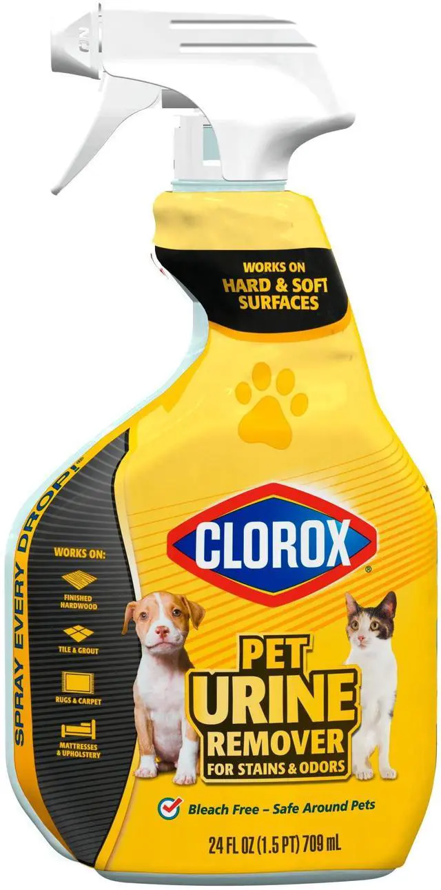 Main image of Clorox Pet Carpet Stain Remover for Urine Stains and Odors, 24 fl oz