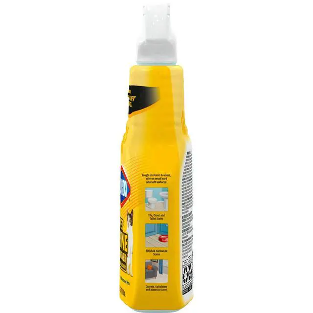 Alt view image 3 of 4 - Clorox Pet Carpet Stain Remover for Urine Stains and Odors, 24 fl oz