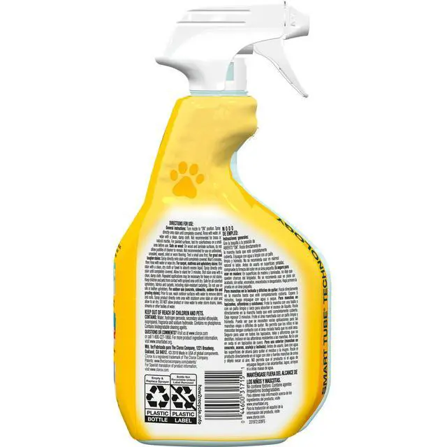 Alt view image 4 of 4 - Clorox Pet Carpet Stain Remover for Urine Stains and Odors, 24 fl oz