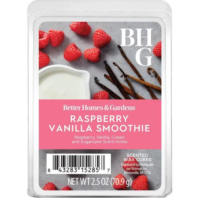 Alt view image 2 of 4 - Better Homes & Gardens Raspberry Vanilla Smoothie Scented Wax Melts, 2.5 oz (3 Pack) (1-Pack)
