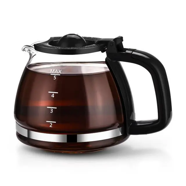 Alt view image 4 of 5 - Mainstays Replacement Carafe for Coffee Makers, 5-Cup, Plastic & Glass
