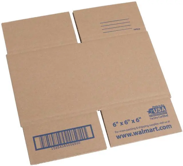 Alt view image 3 of 6 - Pen+Gear Recycled Corrugated Shipping Boxes, 6" × 6" × 6", 30Count, 32 ECT Kraft Small Mailing Boxes