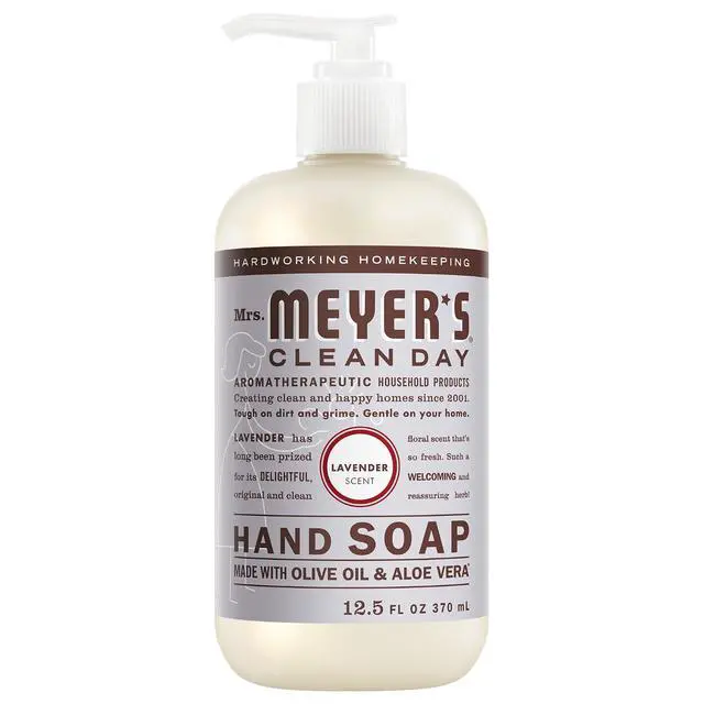 Main image of Mrs. Meyer's Clean Day Hand Soap Lavender Scent 12.5Fl Oz