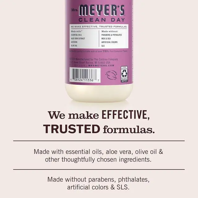 Alt view image 6 of 7 - Mrs. Meyer's Clean Day Plum Berry Hand Soap, 12.5 Fl Oz