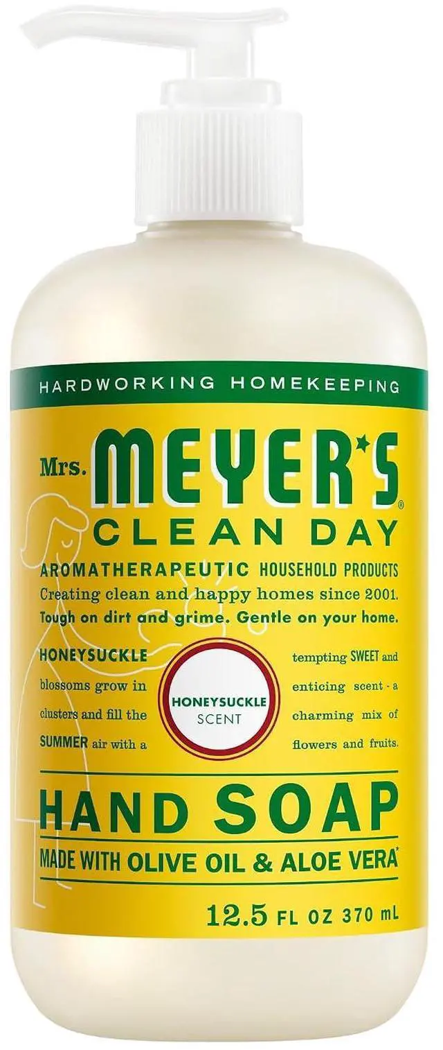 Main image of MRS. MEYER'S CLEAN DAY Hand Soap, 12.5fl oz, Honeysuckle Scent