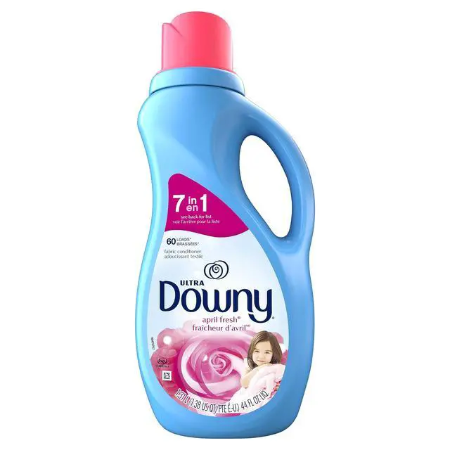 Alt view image 5 of 7 - Downy 2 in 1 Liquid Fabric Softener, April Fresh, 44 fl oz, 60 Loads