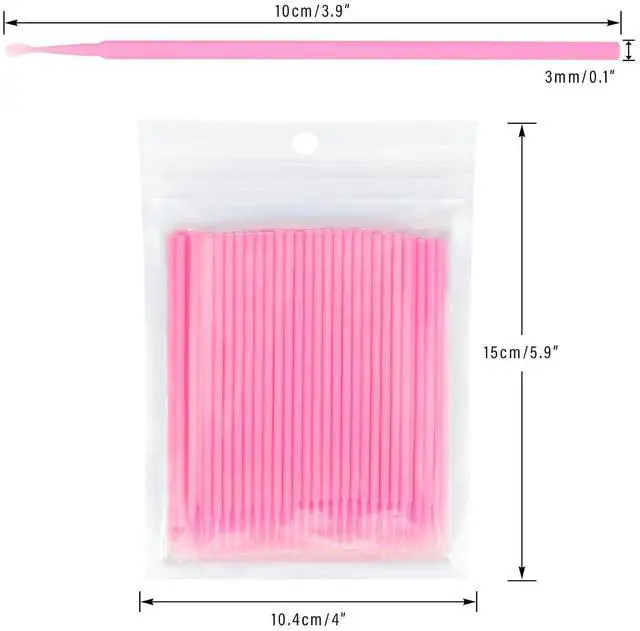 Alt view image 2 of 5 - G2PLUS Micro Swabs 100PCS, Disposable Micro Applicator Brushes