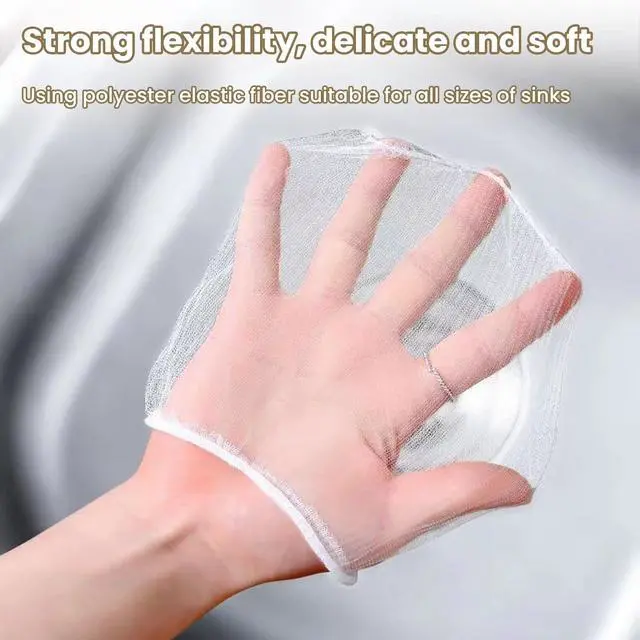 Alt view image 2 of 7 - 50pcs Sink Drain Strainer Basket with Suction Cup for Food Waste, Kitchen Strainer