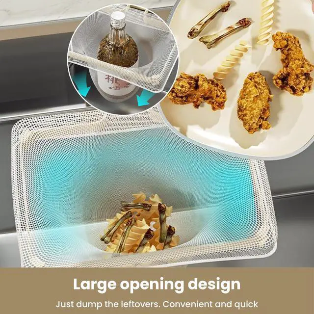 Alt view image 7 of 7 - 50pcs Sink Drain Strainer Basket with Suction Cup for Food Waste, Kitchen Strainer