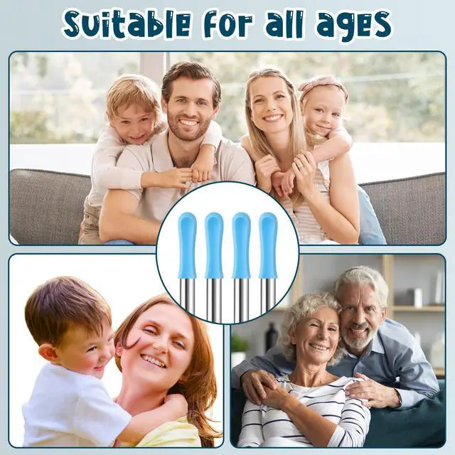 Alt view image 5 of 7 - 30 Pcs Ear Wax Removal Replacement Tips for Wet/Dry Ear Wax Cleaning, Ear Spoons Accessories Set for Adults for Ear Wax Removal Endoscope