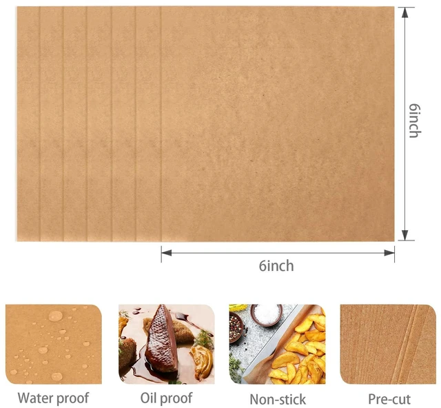 Alt view image 2 of 7 - Hamburger Patty Paper 200 Pack, 6 x 6 Inch
