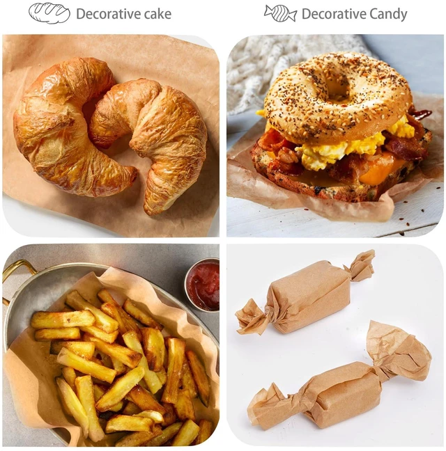 Alt view image 5 of 7 - Hamburger Patty Paper 200 Pack, 6 x 6 Inch