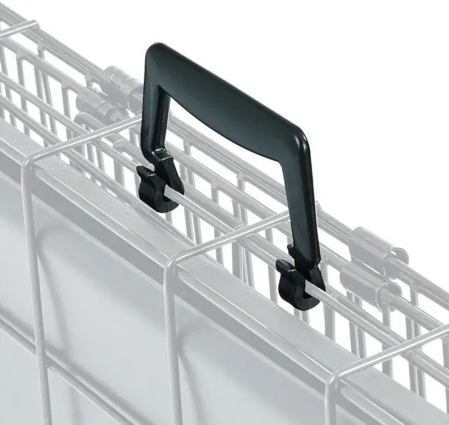 Main image of MidWest Homes for Pets Handle-1 Replacement Plastic Handle for Dog Fold and Carry Crate, Black