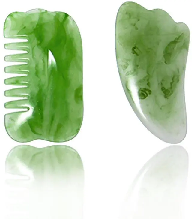 Main image of Gua Sha Facial Tool & Lymphatic Drainage Massager