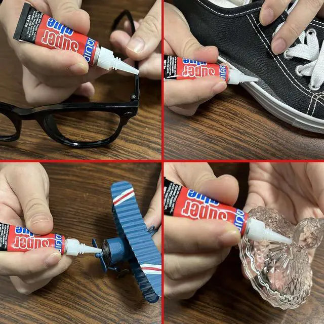 Alt view image 5 of 7 - ALECPEA Super Glue 6 x 3g Instant Liquid Glue for Metal and Ceramic