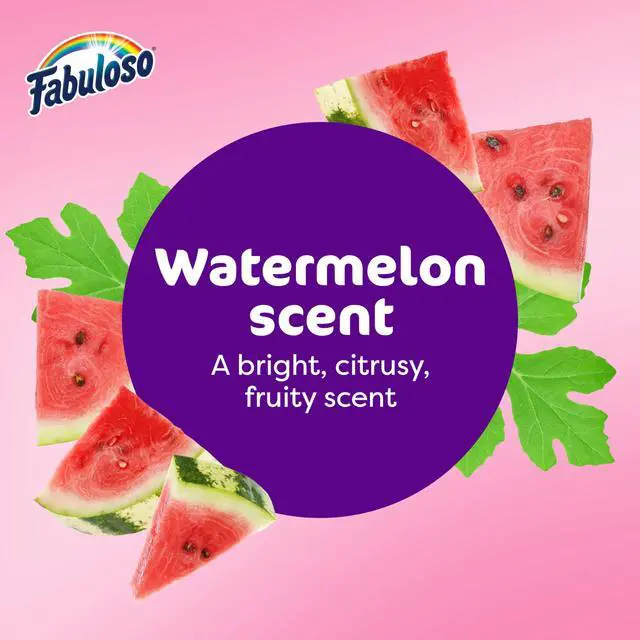 Alt view image 6 of 7 - Fabuloso Multi-Purpose Cleaner and Floor Cleaner, 2X Concentrated Formula, Watermelon Scent, 56 Fluid Ounces