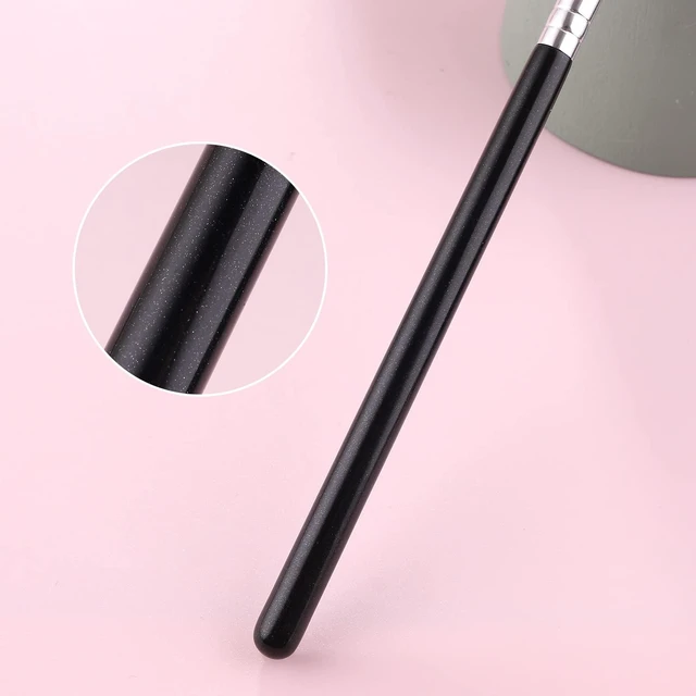 Alt view image 3 of 4 - E32 Extra Flat Round Brush for Eyebrow Concealer Makeup