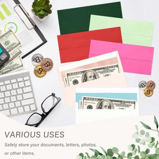 Alt view image 2 of 6 - QIKSION 50 Pack #10 Letter Size Self Seal Business Envelopes