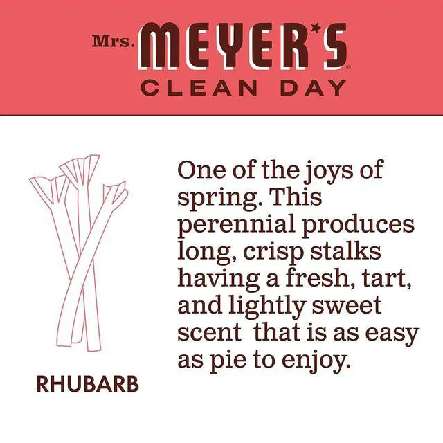 Alt view image 4 of 6 - Mrs. Meyer's Clean Day Hand Soap, Rhubarb, 12.5fl oz, 3-Pack