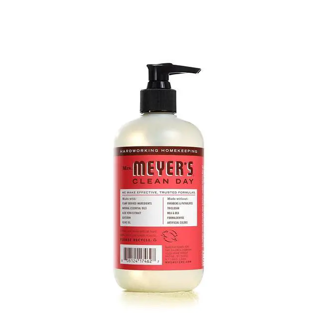 Alt view image 6 of 6 - Mrs. Meyer's Clean Day Hand Soap, Rhubarb, 12.5fl oz, 3-Pack