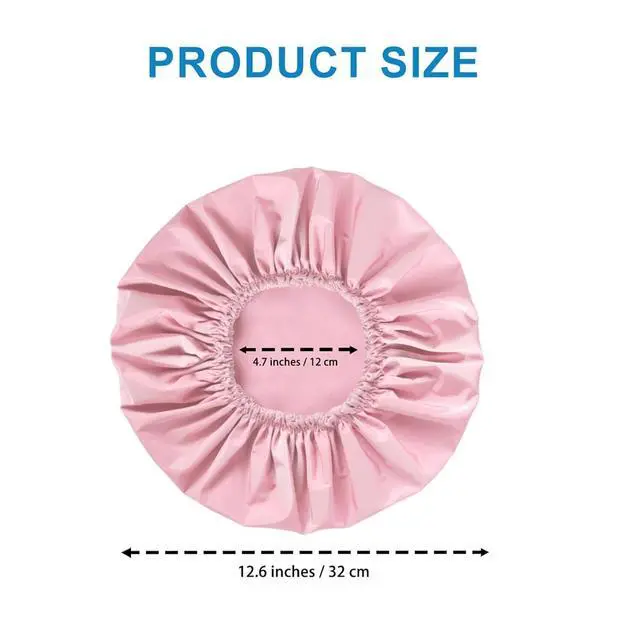 Alt view image 6 of 7 - Large Waterproof Shower Bonnet for Women