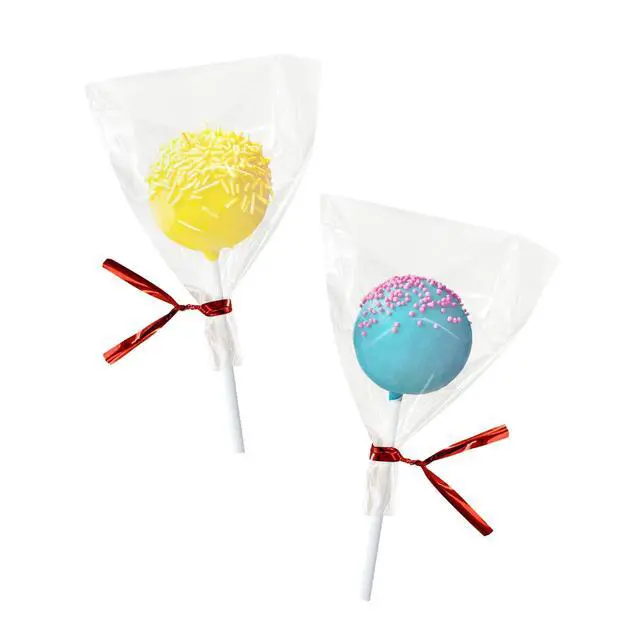 Alt view image 5 of 7 - XLSFPY 100PCS Clear Cellophane Treat Bags with 100PCS Twist Ties, 3x4 OPP Rice Crispy Bags for Gift, Candy, Birthday, Christmas, New Year, Wedding