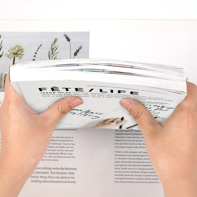 Alt view image 6 of 7 - 15 Pieces Magnetic Bookmarks for Women, Men, Book Lovers, Students, Teachers (Misty, Ocean, Emerald)