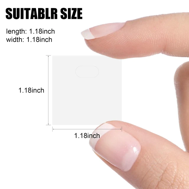 Alt view image 2 of 7 - 60 Pcs Clear Vertical Blinds Repair Tabs, Replacement Parts Fixers Kit, Slats