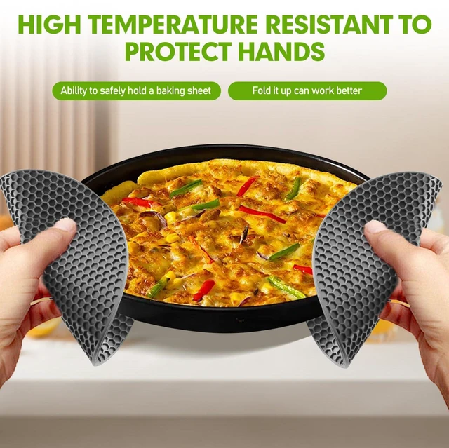 Alt view image 4 of 6 - Silicone Trivets for Hot Dishes, Food-Grade Silicone, BPA Free, 4-Pack
