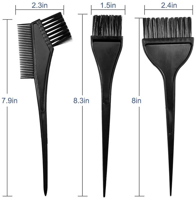 Alt view image 4 of 6 - Brush and Bowl Set for Hair Dye, Black