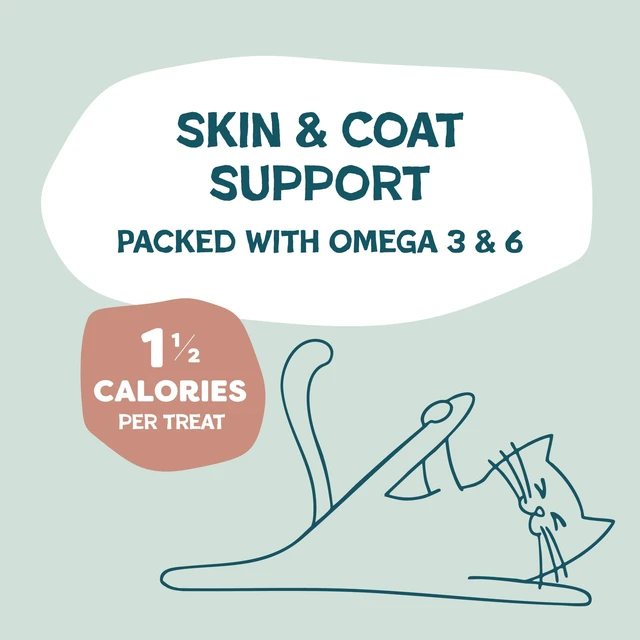 Alt view image 5 of 6 - Shameless Pets Crunchy Cat Treats, Yam Good Salmon, 1-Pk - Skin & Coat Support, Natural Ingredients with Real Salmon